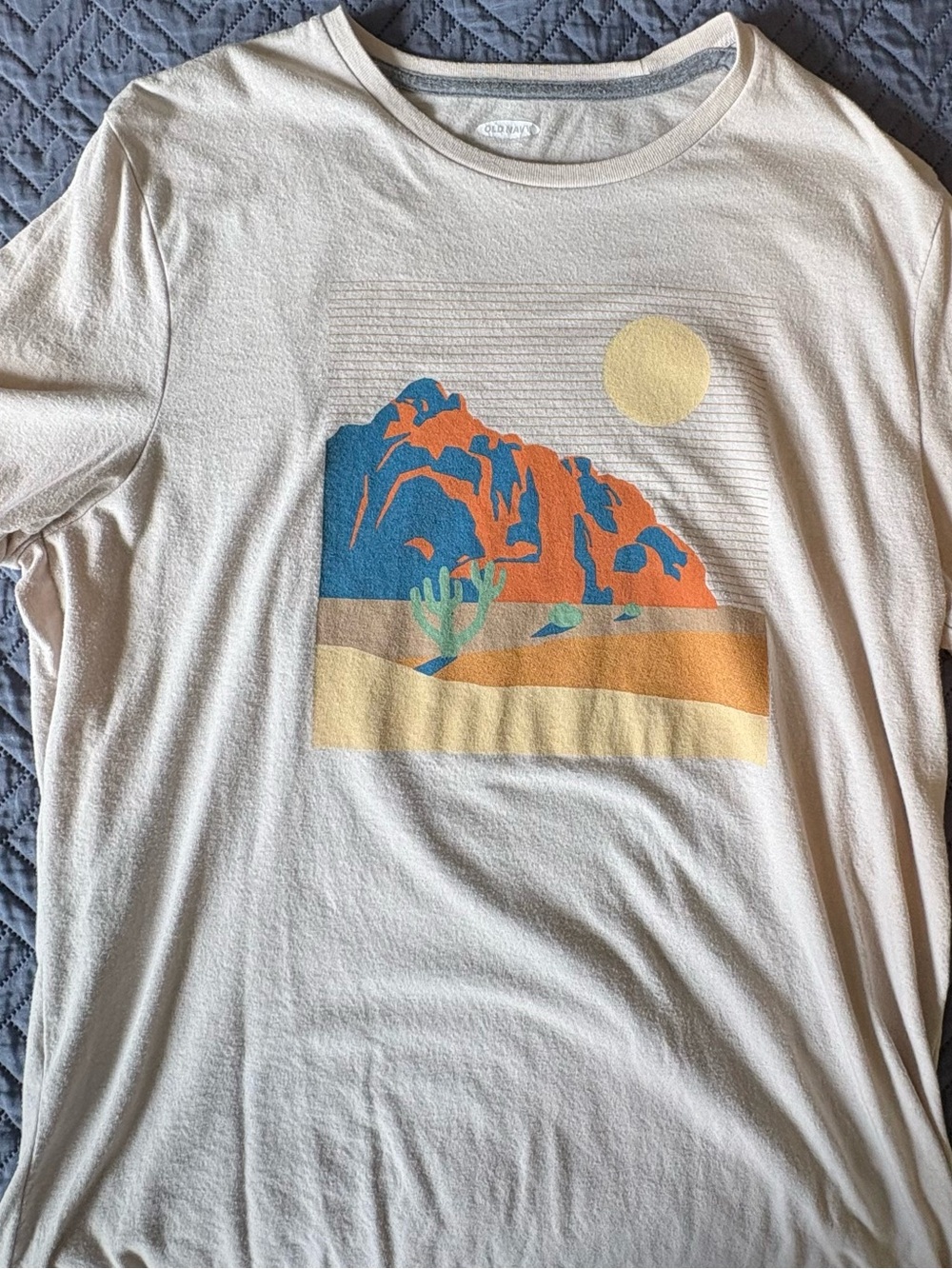 Desert Graphic Tee with Sun